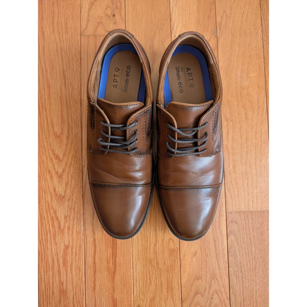 Apt. 9 Jaxx Men's Dress Shoes Cognac US 8.5 EUC In Box